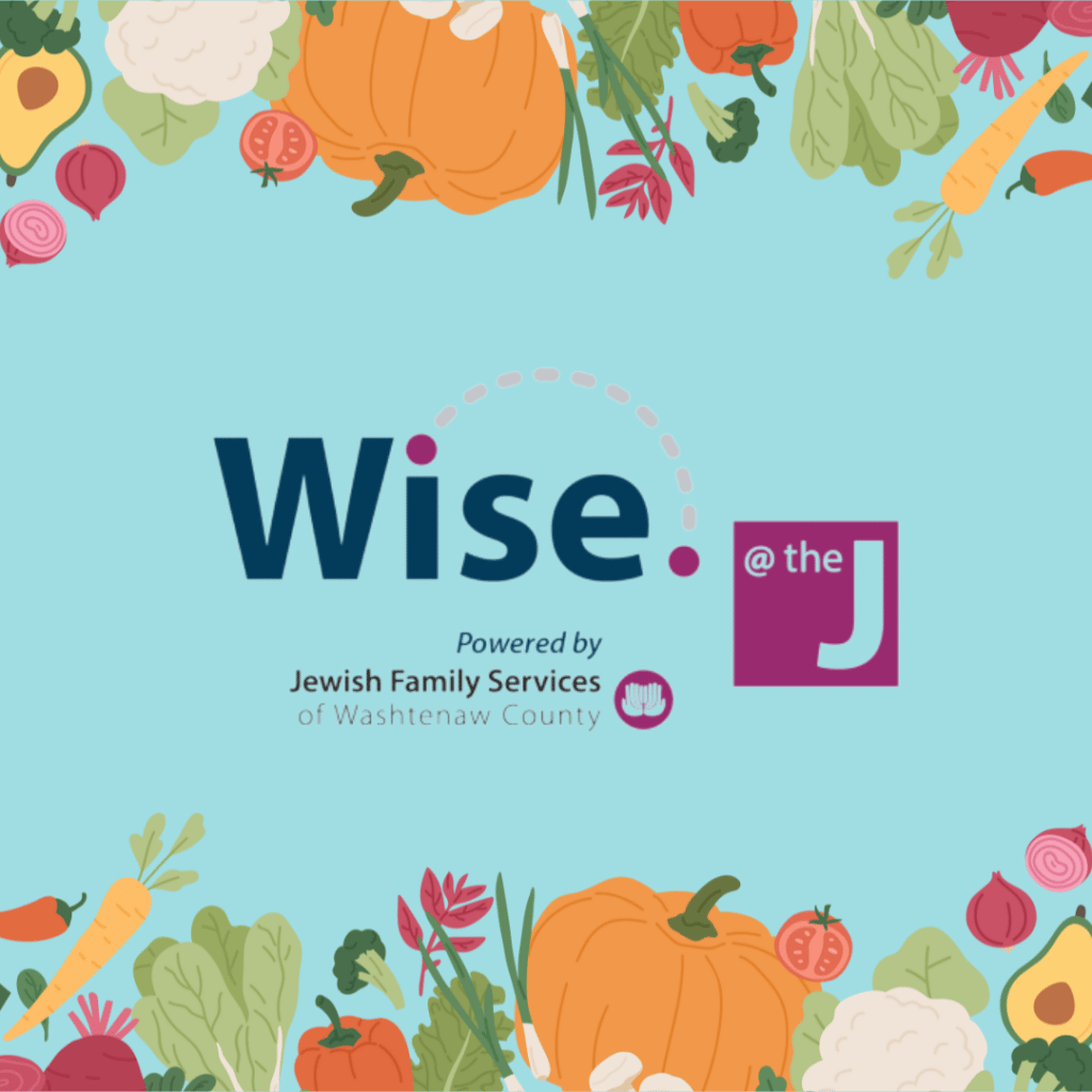 Join us for WISE at the J! 🥗