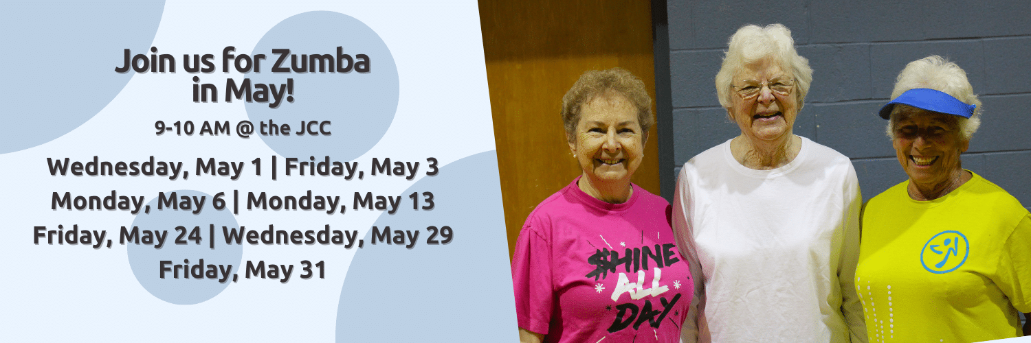 Join us for Zumba in May!