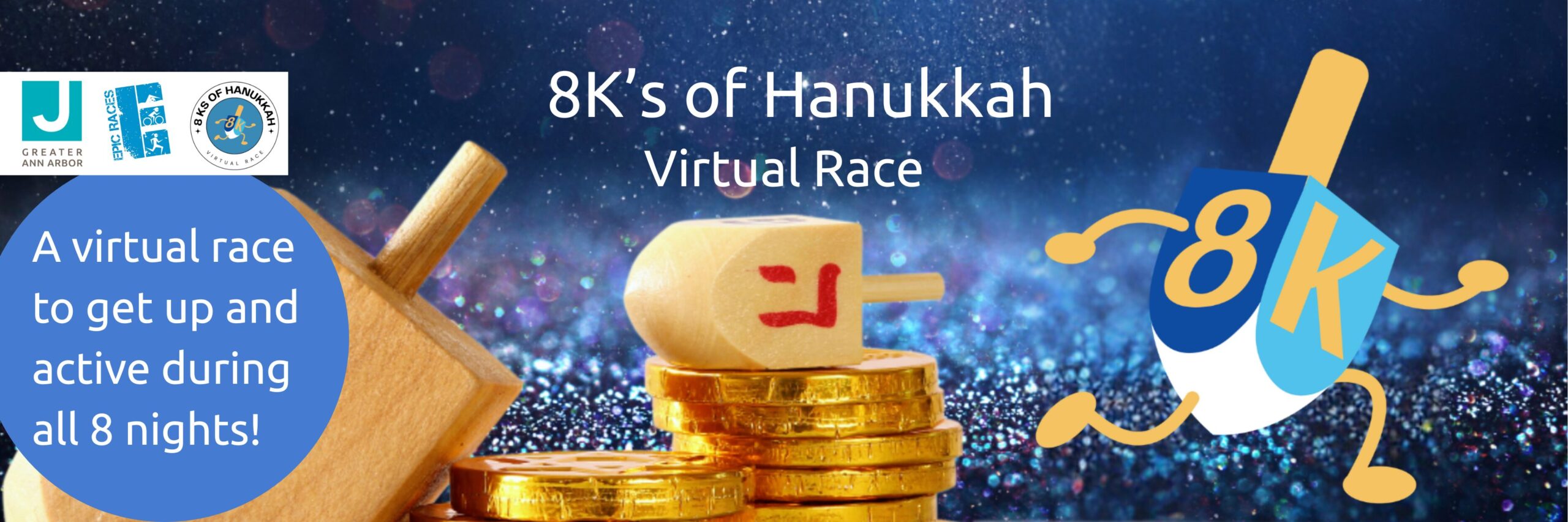 8K's of Hanukkah Virtual Race